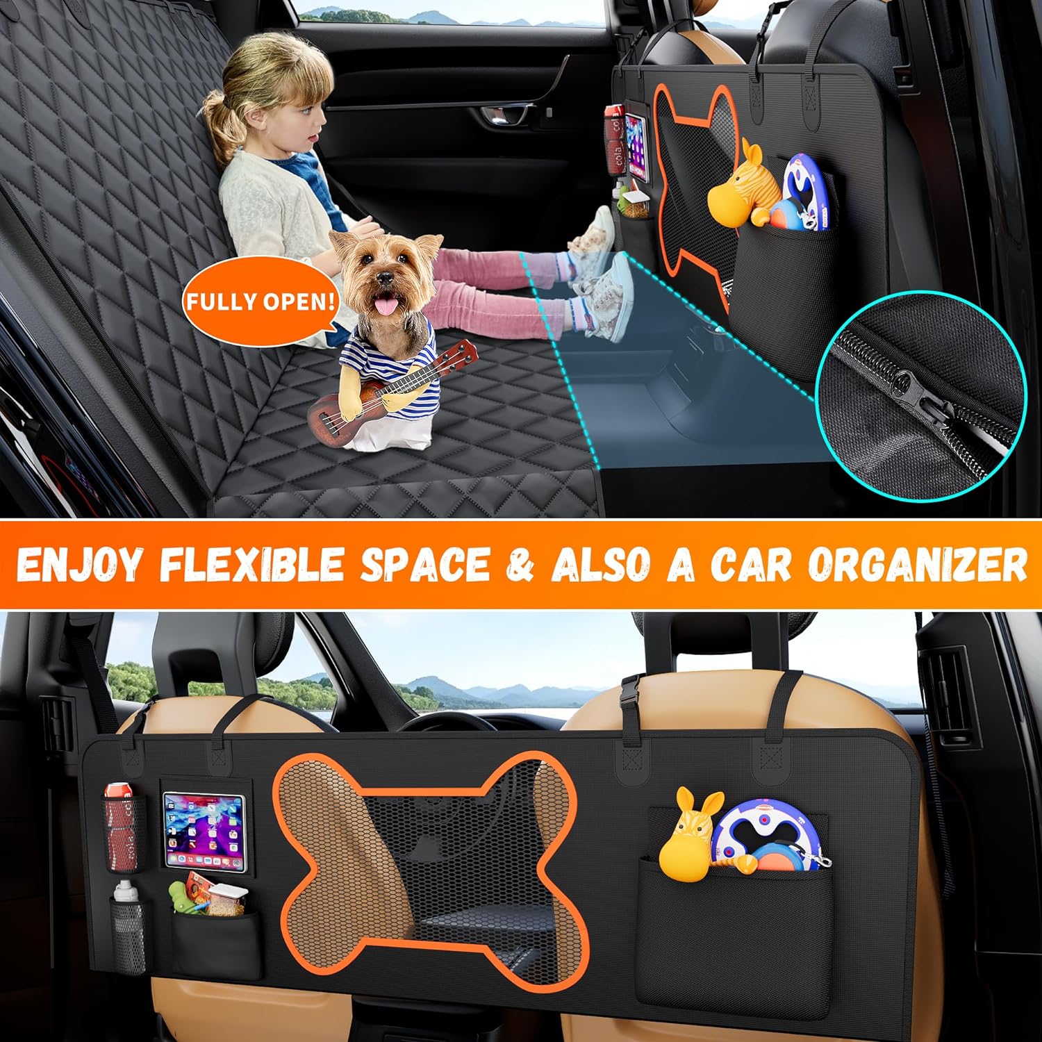 Cubre Asiento Auto Para Mascotas Funda C